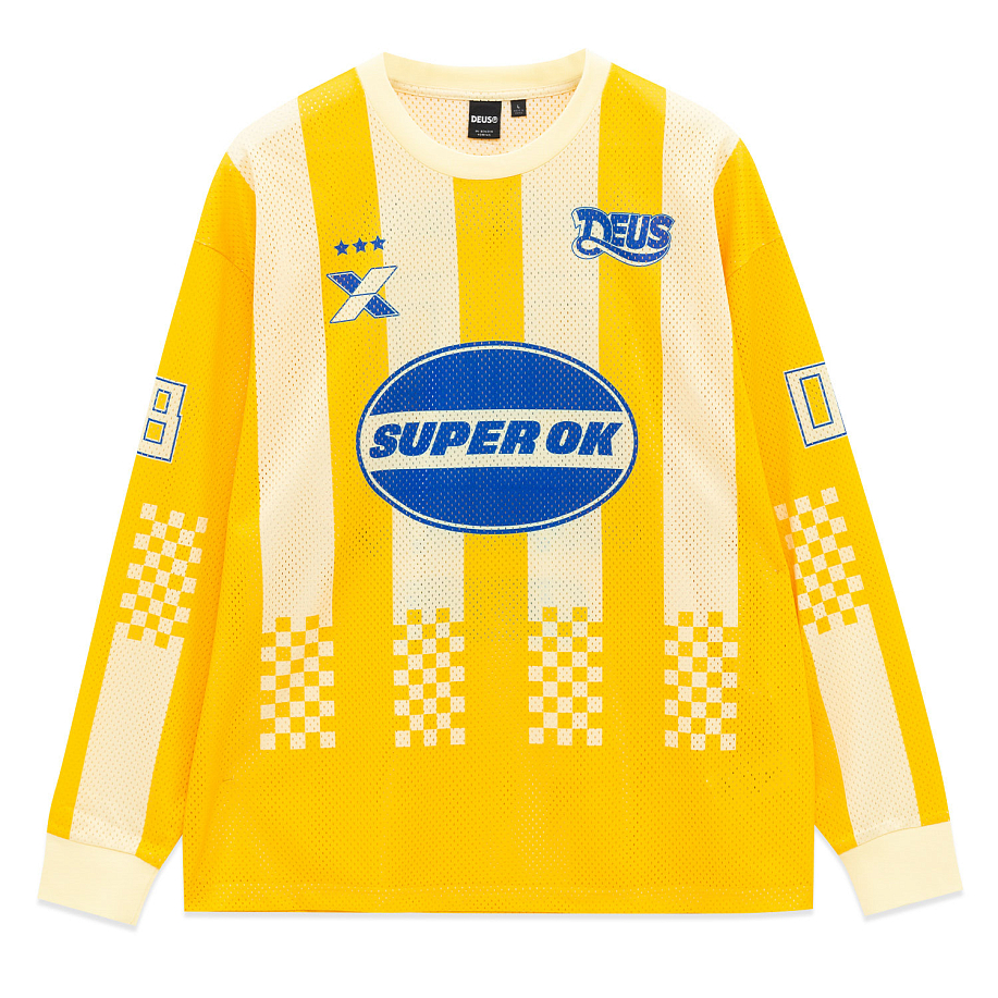 Лонгслив DEUS EX MACHINA THREEPEAT MOTO JERSEY - 3 фото Лонгслив DEUS EX MACHINA THREEPEAT MOTO JERSEY в интернет магазине Peakwww.peakstore.ru - 3 фото