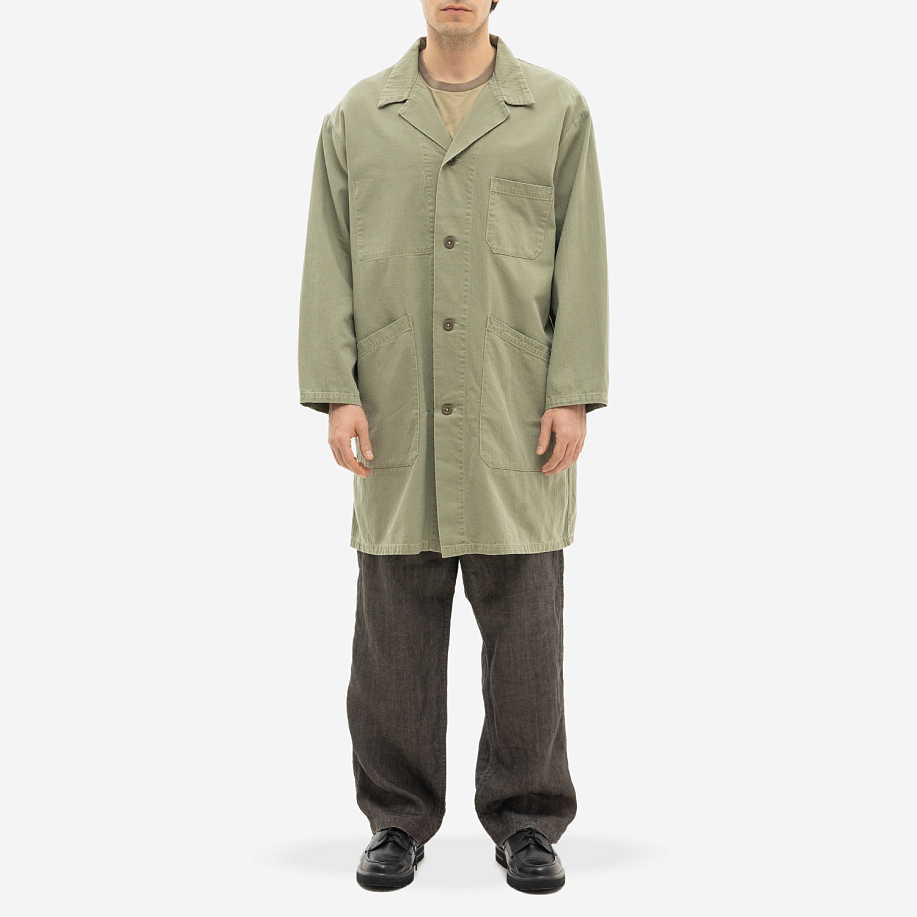 Плащ ORSLOW HERRINGBONE SHOP COAT в интернет-магазине Peak Conceptwww.peakstore.ru - 6 фото