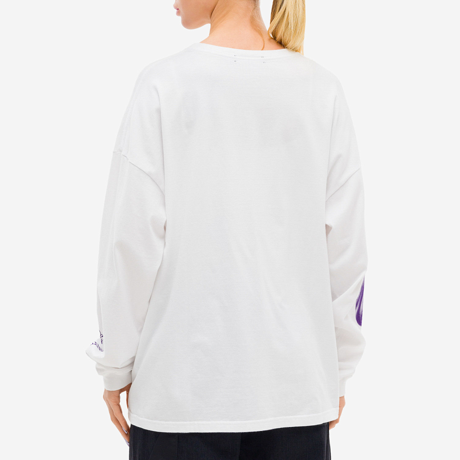 Лонгслив UNDERCOVER UC2D1892-2 White - 3 фото Лонгслив UNDERCOVER UC2D1892-2 в интернет магазине Peakwww.peakstore.ru - 3 фото