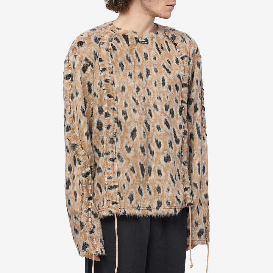Лонгслив BLUEMARBLE HAIRY JACQUARD DRAWSTRING T-SHIRT - 3 фото Лонгслив BLUEMARBLE HAIRY JACQUARD DRAWSTRING T-SHIRT в интернет магазине Peakwww.peakstore.ru - 3 фото