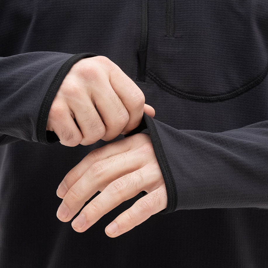 Толстовка SATISFY GHOSTFLEECE HALF-ZIP в интернет магазине Peakwww.peakstore.ru - 6 фото