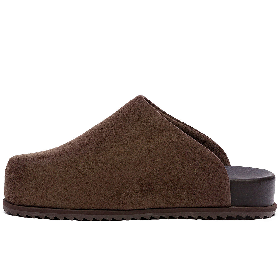 Сабо YUME YUME TRUCK SLIDE VEGAN LEATHER CHOCOLATE SUEDE - 5 фото Сабо YUME YUME TRUCK SLIDE VEGAN LEATHER в интернет магазине Peakwww.peakstore.ru - 5 фото