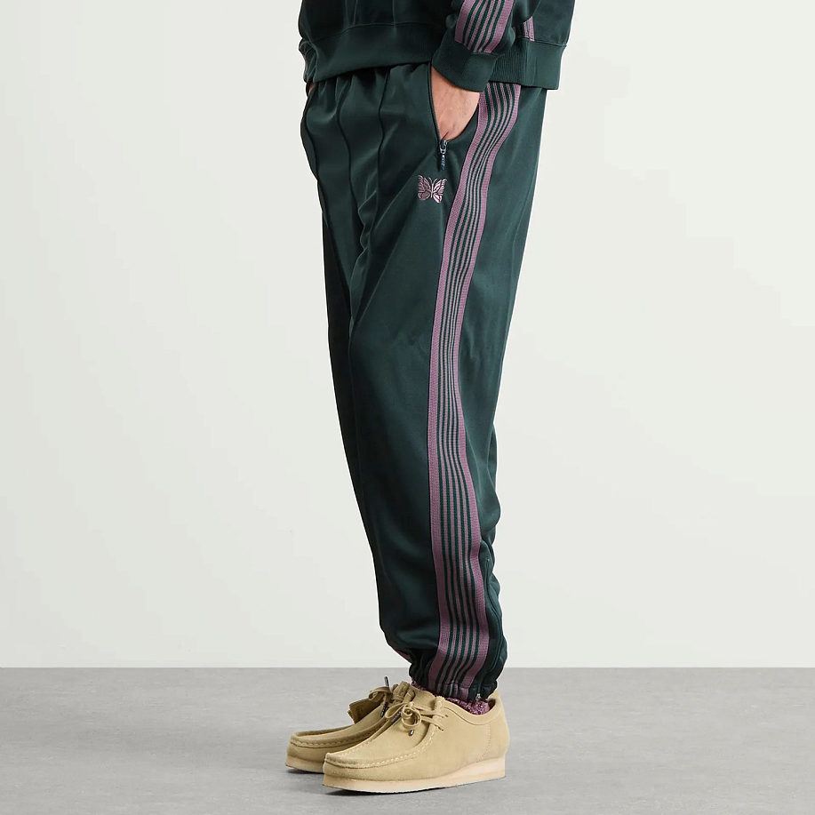 Спортивные брюки NEEDLES ZIPPED TRACK PANT - POLY SMOOTH в интернет-магазине Peak Conceptwww.peakstore.ru - 2 фото