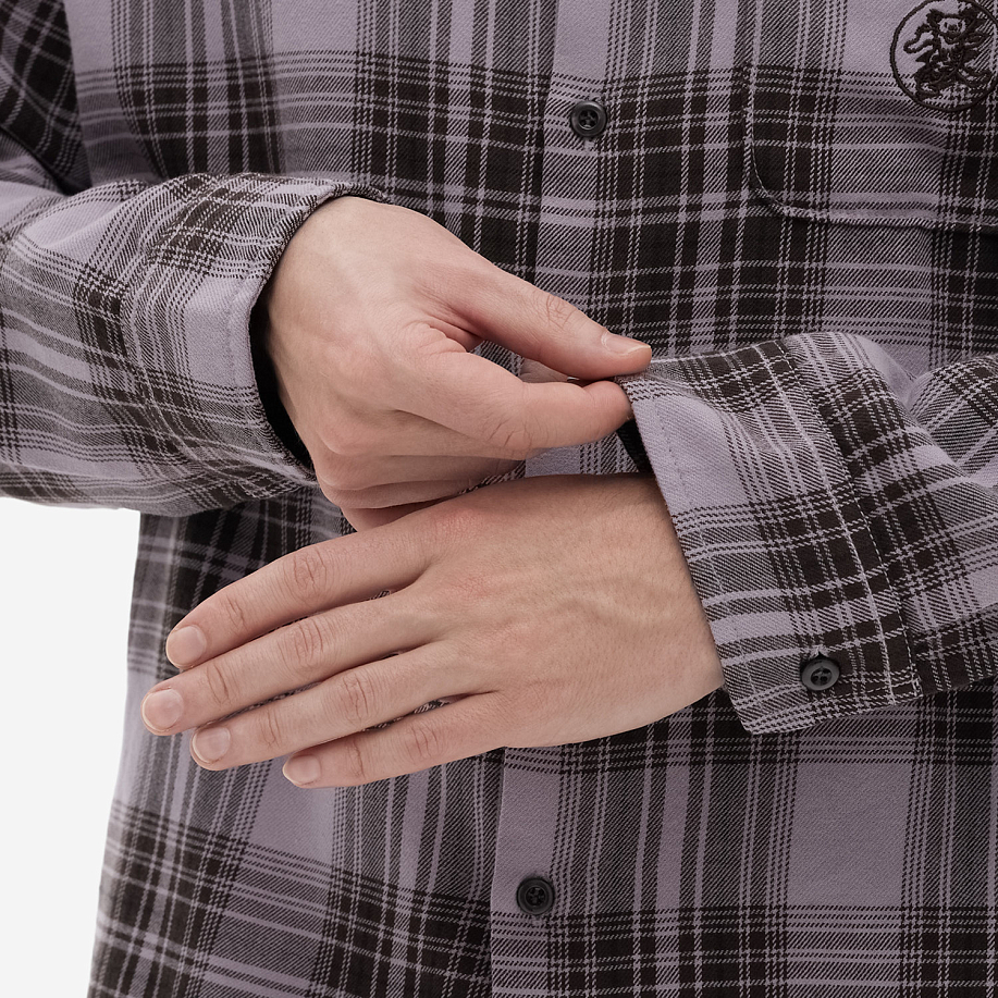 Рубашка THISISNEVERTHAT GD LIGHTNING BEAR PLAID SHIRT в интернет-магазине Peak Conceptwww.peakstore.ru - 7 фото