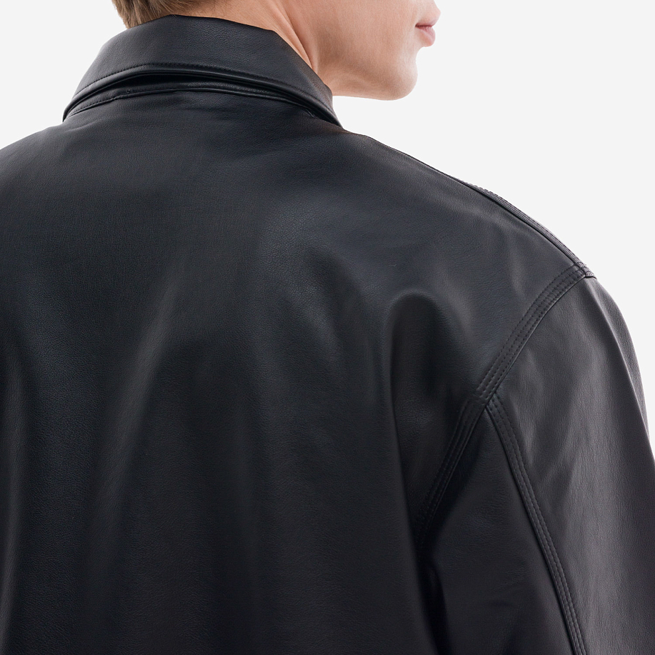 Куртка городская CARHARTT WIP DETROIT LEATHER JACKET - 9 фото Куртка городская CARHARTT WIP DETROIT LEATHER JACKET в интернет магазине Peakwww.peakstore.ru - 9 фото