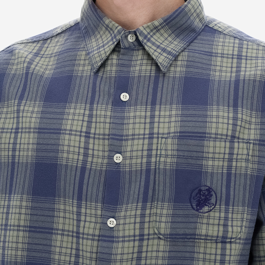 Рубашка THISISNEVERTHAT GD LIGHTNING BEAR PLAID SHIRT в интернет-магазине Peak Conceptwww.peakstore.ru - 4 фото