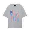Футболка BRULER D'AMOUR T-SHIRT “EBAUCHE” GRAY MELANGE