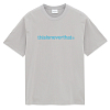 Футболка THISISNEVERTHAT T-LOGO TEE CONCRETE