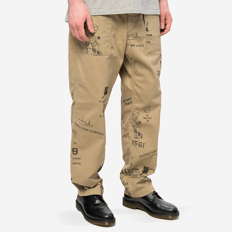 Брюки ENGINEERED GARMENTS FATIGUE PANT FLAT TWILL в интернет-магазине Peak Conceptwww.peakstore.ru - 2 фото