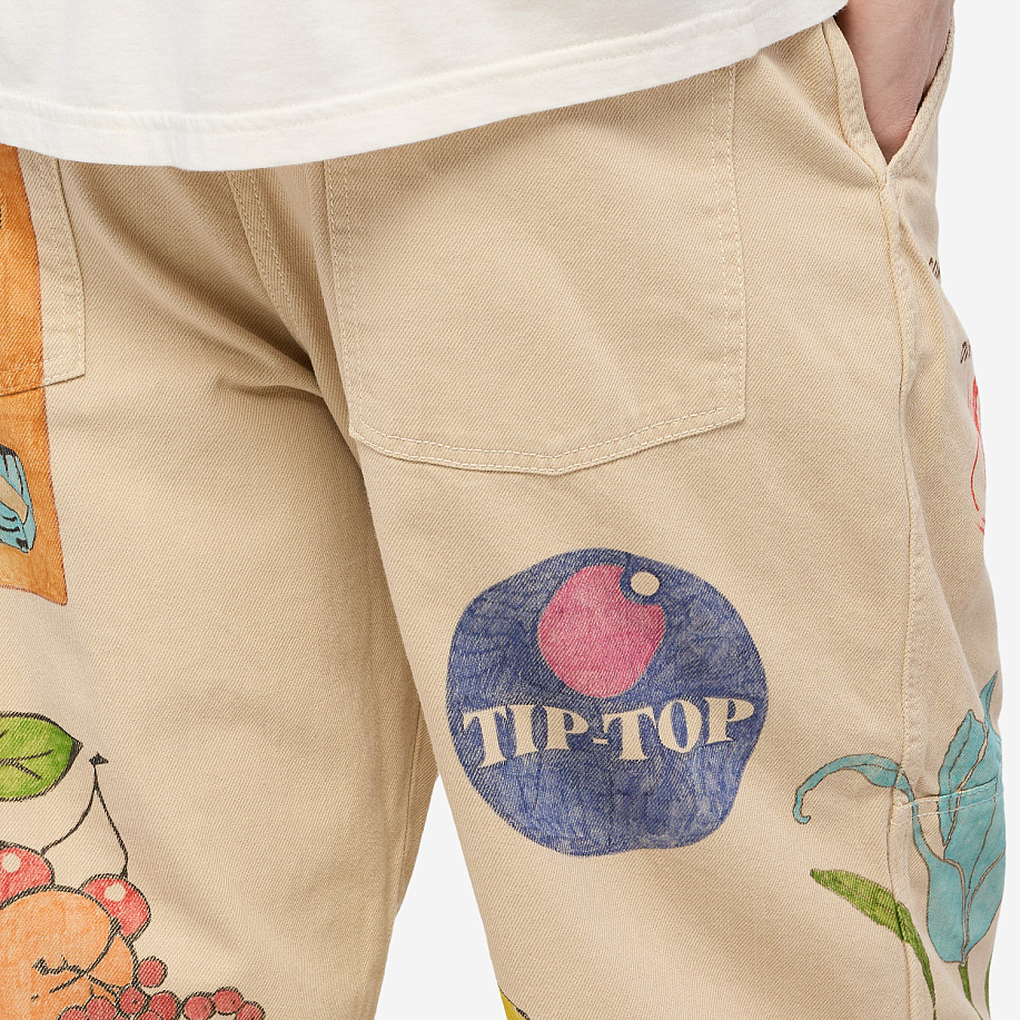 Брюки SMALL TALK HAND-DRAWN JEAN CUT TROUSER - 8 фото Брюки SMALL TALK HAND-DRAWN JEAN CUT TROUSER в интернет магазине Peakwww.peakstore.ru - 8 фото