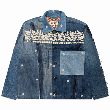 Джинсовая куртка Kartik Research Denim Trucker FW24 