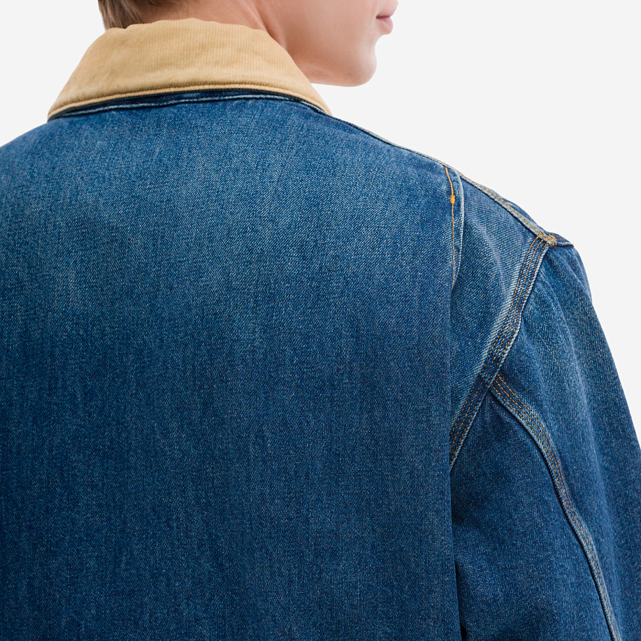 Джинсовая куртка CARHARTT WIP OG DETROIT JACKET - 31 фото Джинсовая куртка CARHARTT WIP OG DETROIT JACKET в интернет магазине Peakwww.peakstore.ru - 31 фото
