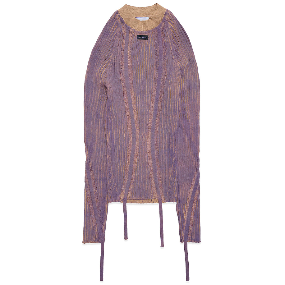 Джемпер BLUEMARBLE DRAWSTRINGS MOCK NECK RIB JUMPER - 1 фото Джемпер BLUEMARBLE DRAWSTRINGS MOCK NECK RIB JUMPER в интернет магазине Peakwww.peakstore.ru - 1 фото