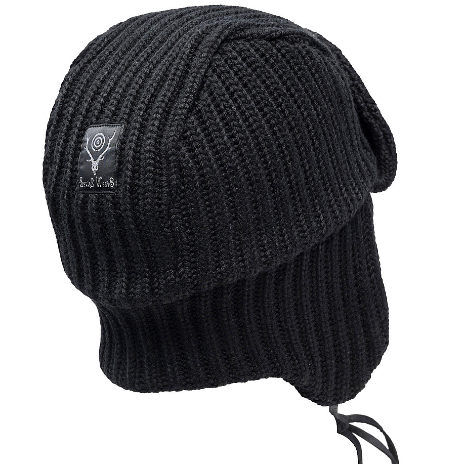 Шапка SOUTH2 WEST8 BOMBER CAP BLACK - 2 фото Шапка SOUTH2 WEST8 BOMBER CAP в интернет магазине Peakwww.peakstore.ru - 2 фото