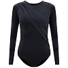 Боди Niccolo Pasqualetti ALIX SLEEVED BODYSUIT BLACK