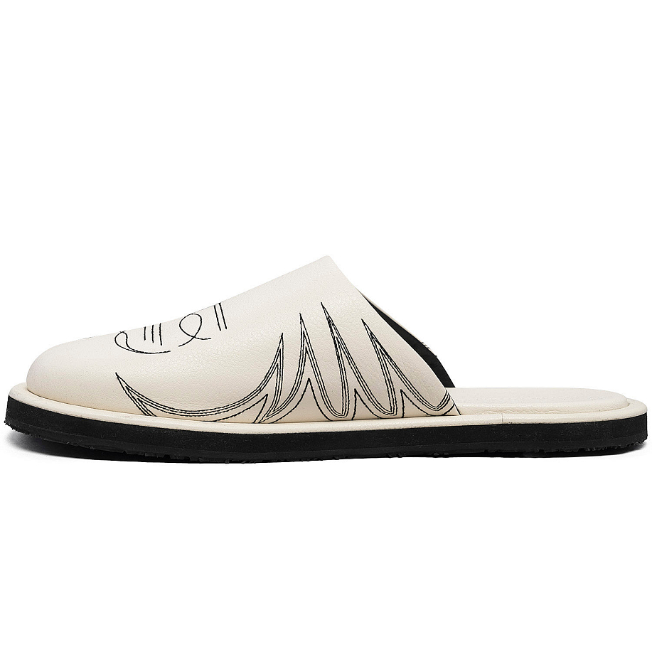 Тапочки ANDERSSON BELL WESTERN MULE SLIPPERS White - 5 фото Тапочки ANDERSSON BELL WESTERN MULE SLIPPERS в интернет магазине Peakwww.peakstore.ru - 5 фото