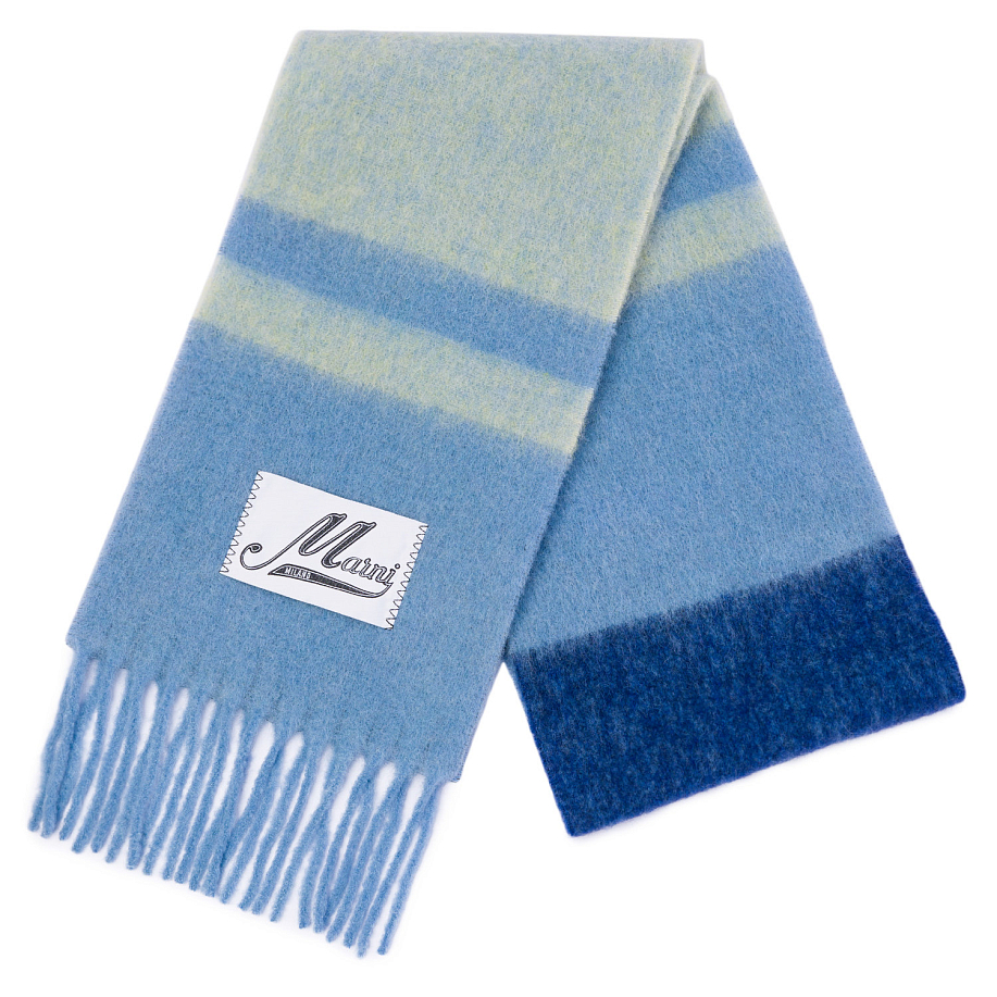 Шарф MARNI STRIPED ALPACA-MOHAIR SCARF в интернет магазине Peakwww.peakstore.ru - 1 фото