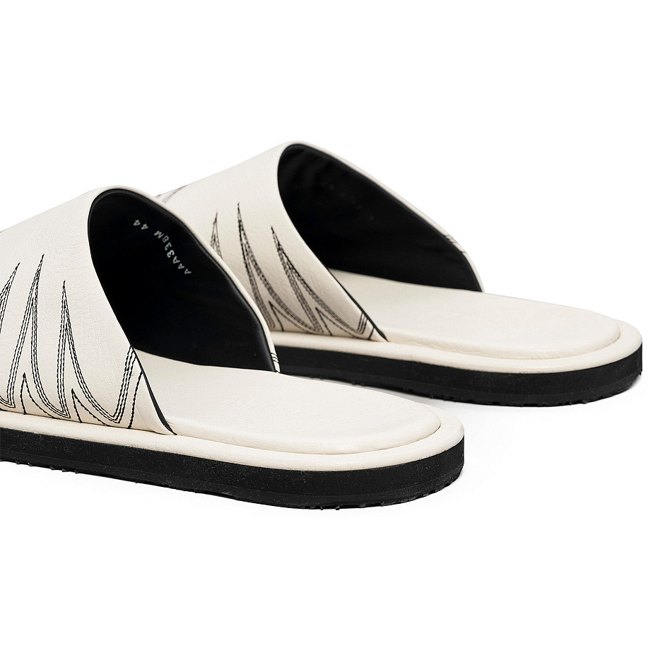 Тапочки ANDERSSON BELL WESTERN MULE SLIPPERS White - 6 фото Тапочки ANDERSSON BELL WESTERN MULE SLIPPERS в интернет магазине Peakwww.peakstore.ru - 6 фото