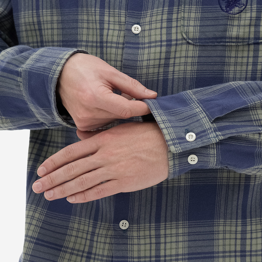 Рубашка THISISNEVERTHAT GD LIGHTNING BEAR PLAID SHIRT в интернет-магазине Peak Conceptwww.peakstore.ru - 6 фото