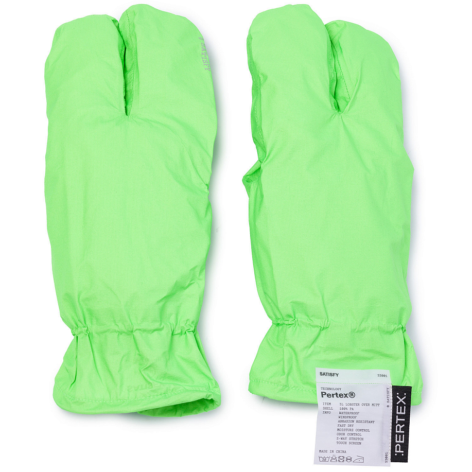 Варежки SATISFY PERTEX 3L LOBSTER OVER MITT NEON GREEN - 1 фото Варежки SATISFY PERTEX 3L LOBSTER OVER MITT в интернет магазине Peakwww.peakstore.ru - 1 фото