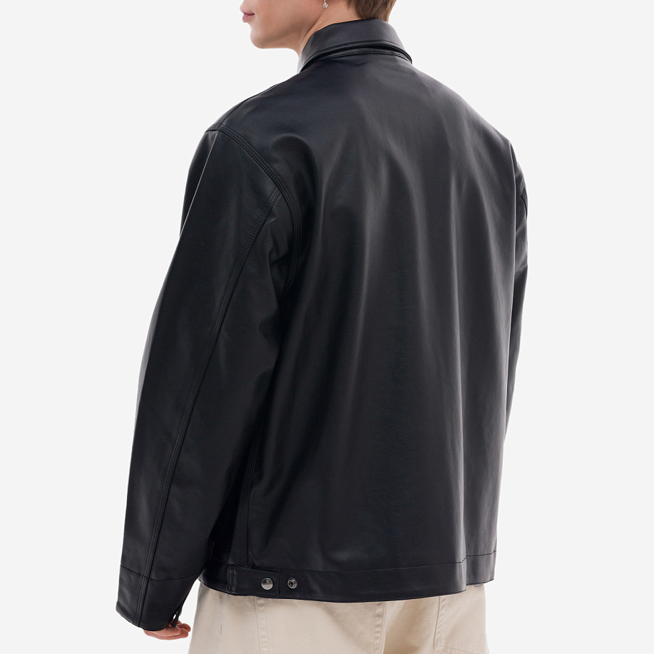 Куртка городская CARHARTT WIP DETROIT LEATHER JACKET - 6 фото Куртка городская CARHARTT WIP DETROIT LEATHER JACKET в интернет магазине Peakwww.peakstore.ru - 6 фото