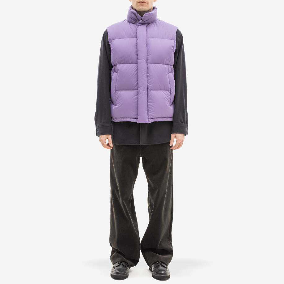 Жилет пуховый AURALEE SUPER LIGHT NYLON RIPSTOP DOWN VEST в интернет-магазине Peak Conceptwww.peakstore.ru - 12 фото