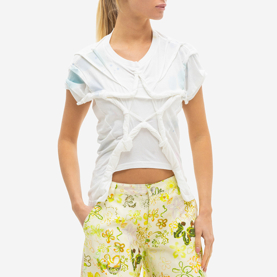 Футболка COLLINA STRADA STAR TEE - 4 фото Футболка COLLINA STRADA STAR TEE в интернет магазине Peakwww.peakstore.ru - 4 фото