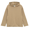 Толстовка SATTA FLATLOCK HOOD ELEPHANT GREY