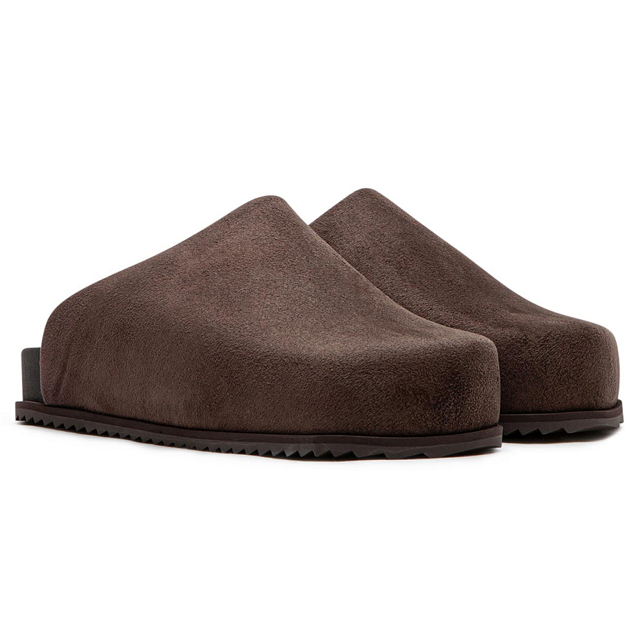 Сабо YUME YUME TRUCK SLIDE VEGAN LEATHER CHOCOLATE SUEDE - 2 фото Сабо YUME YUME TRUCK SLIDE VEGAN LEATHER в интернет магазине Peakwww.peakstore.ru - 2 фото