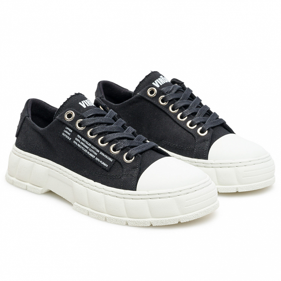 Низкие кеды VIRON 1968 IN BLACK CANVAS в интернет-магазине Peak Conceptwww.peakstore.ru - 3 фото