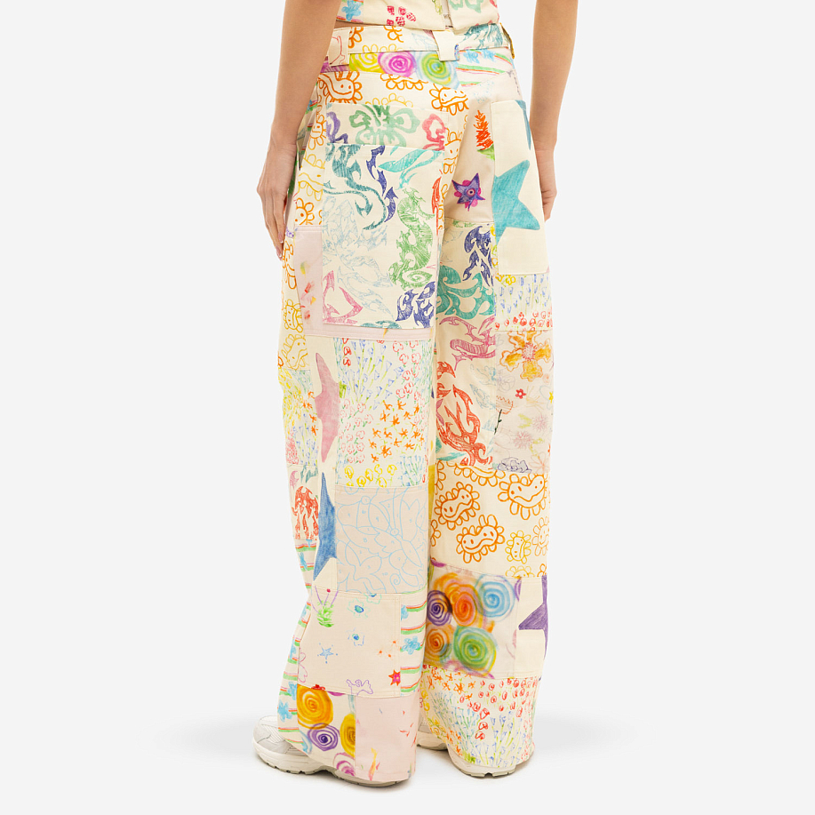 Брюки COLLINA STRADA PATCHWORK LAWN PANT в интернет-магазине Peak Conceptwww.peakstore.ru - 5 фото