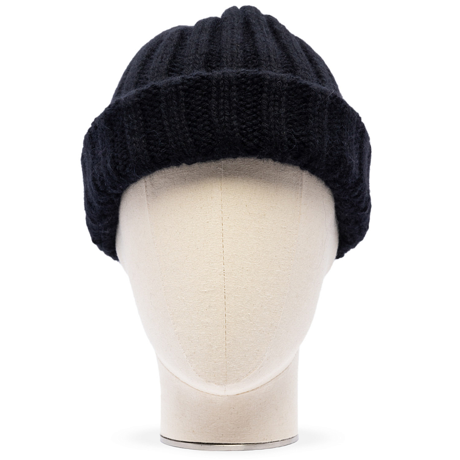Шапка KIJIMA TAKAYUKI ALPACA WOOL BEANIE BLACK - 3 фото Шапка KIJIMA TAKAYUKI ALPACA WOOL BEANIE в интернет магазине Peakwww.peakstore.ru - 3 фото