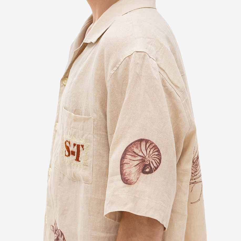 Рубашка ADISH ADISH BY SMALL TALK BUTTON-DOWN SHORT SLEEVE SHIRT в интернет-магазине Peak Conceptwww.peakstore.ru - 7 фото