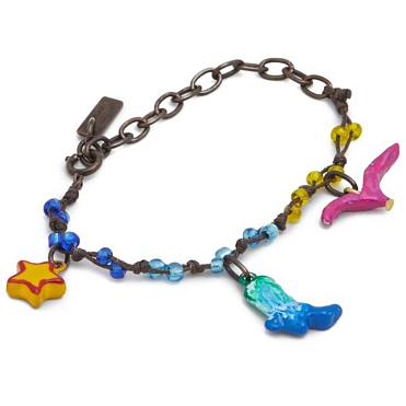 Браслет MARNI NO Vacancy INN - Bracelet With RED Blue AND Yellow  FW24 от MARNI в интернет магазине 