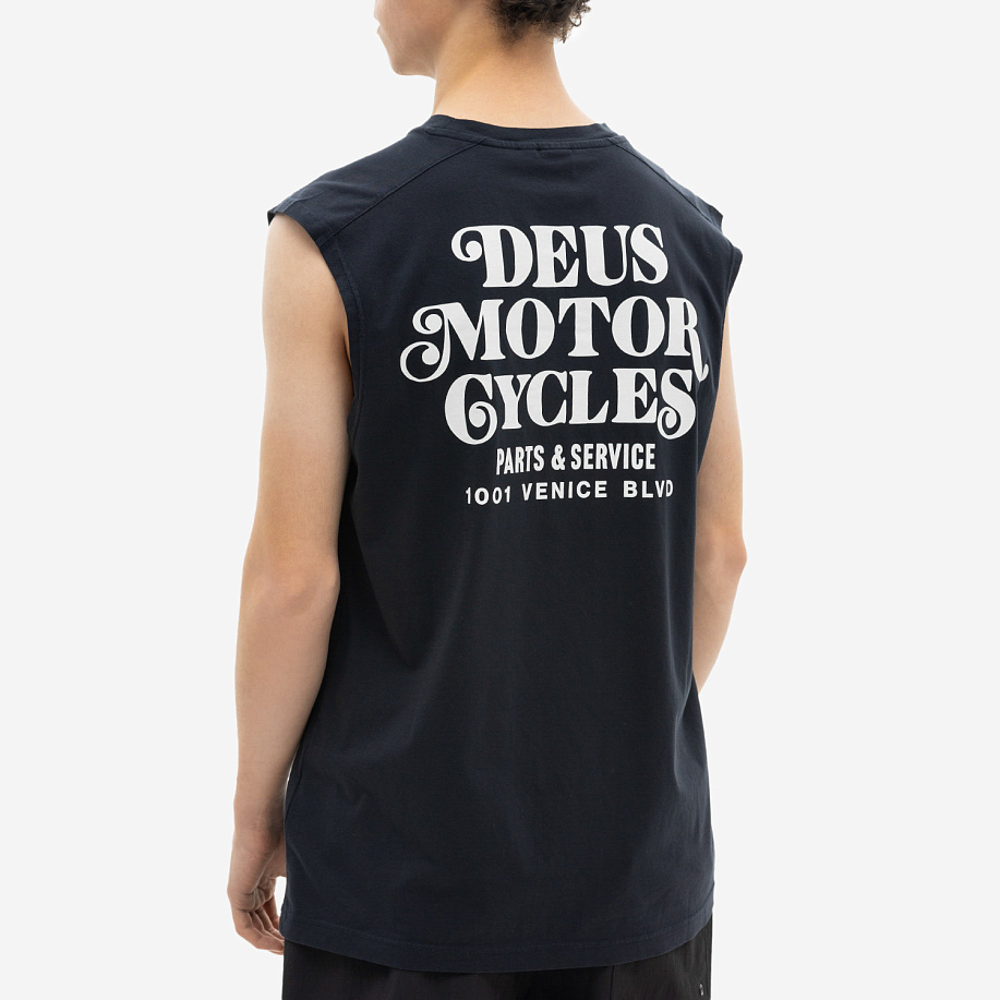 Майка DEUS EX MACHINA MOSEY MUSCLE - 3 фото Майка DEUS EX MACHINA MOSEY MUSCLE в интернет магазине Peakwww.peakstore.ru - 3 фото