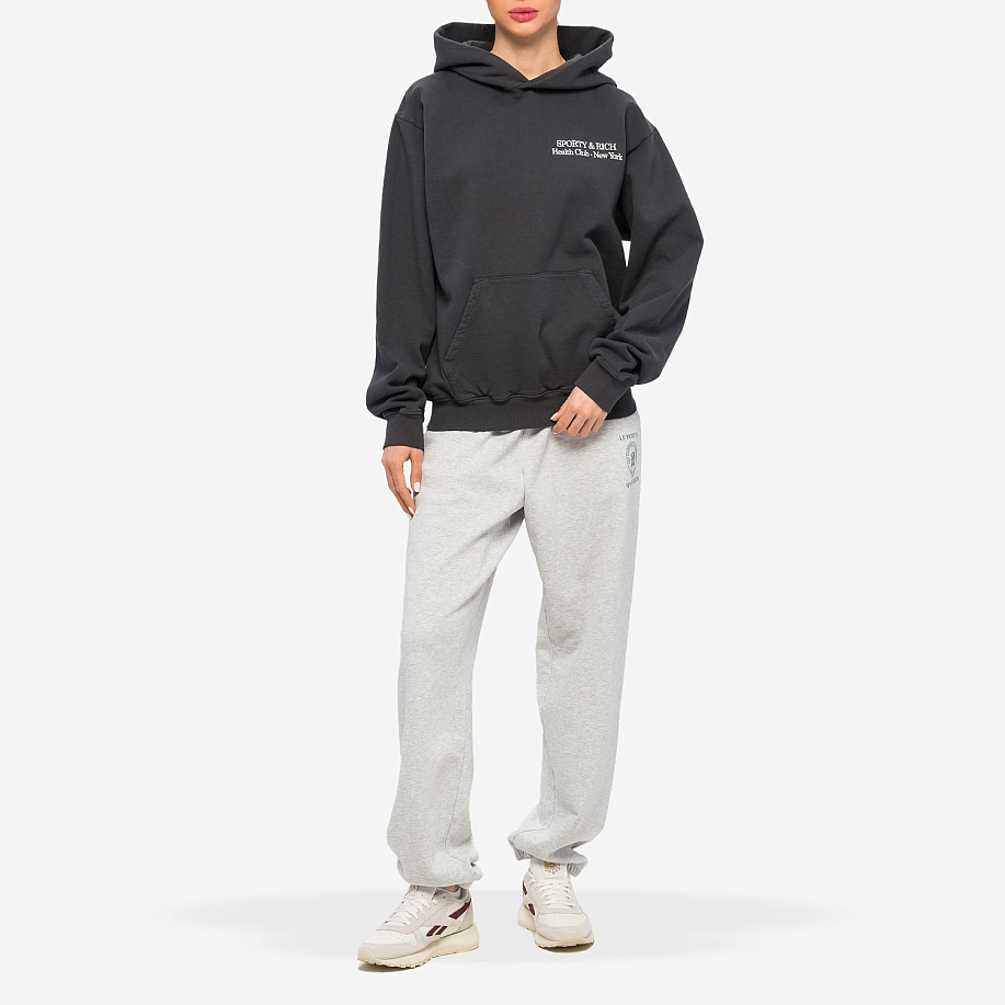 Толстовка SPORTY & RICH NEW DRINK MORE WATER HOODIE  - 4 фото Толстовка SPORTY & RICH NEW DRINK MORE WATER HOODIE в интернет магазине Peakwww.peakstore.ru - 4 фото