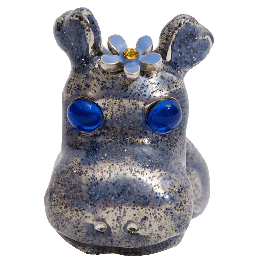 Кольцо COLLINA STRADA HIPPO RING ICE BLUE SPECK - 1 фото Кольцо COLLINA STRADA HIPPO RING в интернет магазине Peakwww.peakstore.ru - 1 фото