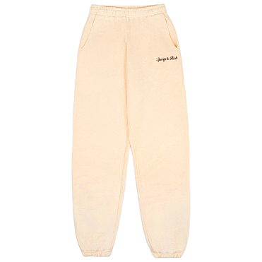 Спортивные брюки Sporty & Rich Syracuse Embroidered Sweatpant SS24 Спортивные брюки Sporty & Rich Syracuse Embroidered Sweatpant SS24