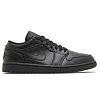 Низкие кеды NIKE AIR JORDAN 1 LOW BLACK