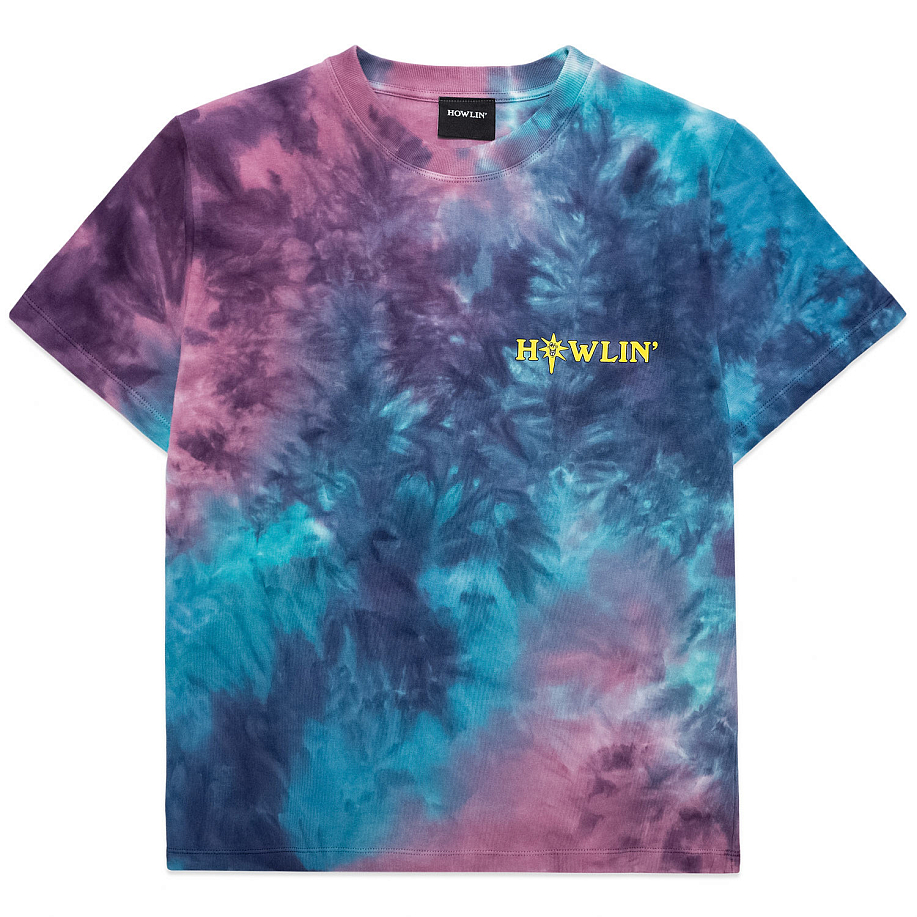 Футболка HOWLIN TIE DYE T-SHIRT - SHORT SLEEVE NIGHT MIX - 1 фото Футболка HOWLIN TIE DYE T-SHIRT - SHORT SLEEVE в интернет магазине Peakwww.peakstore.ru - 1 фото