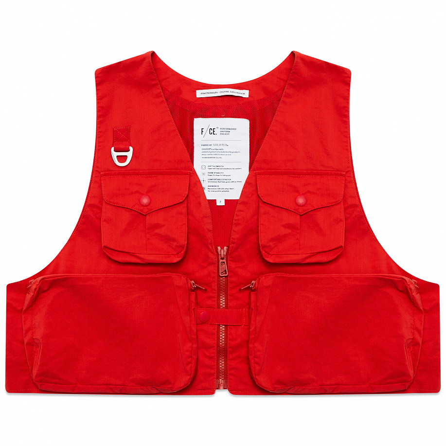Жилет F/CE PIGMENT SHORT HUNTING VEST RED - 1 фото Жилет F/CE PIGMENT SHORT HUNTING VEST в интернет магазине Peakwww.peakstore.ru - 1 фото