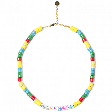 Подвеска Sporty & Rich Wellness Bead Necklace SS22 