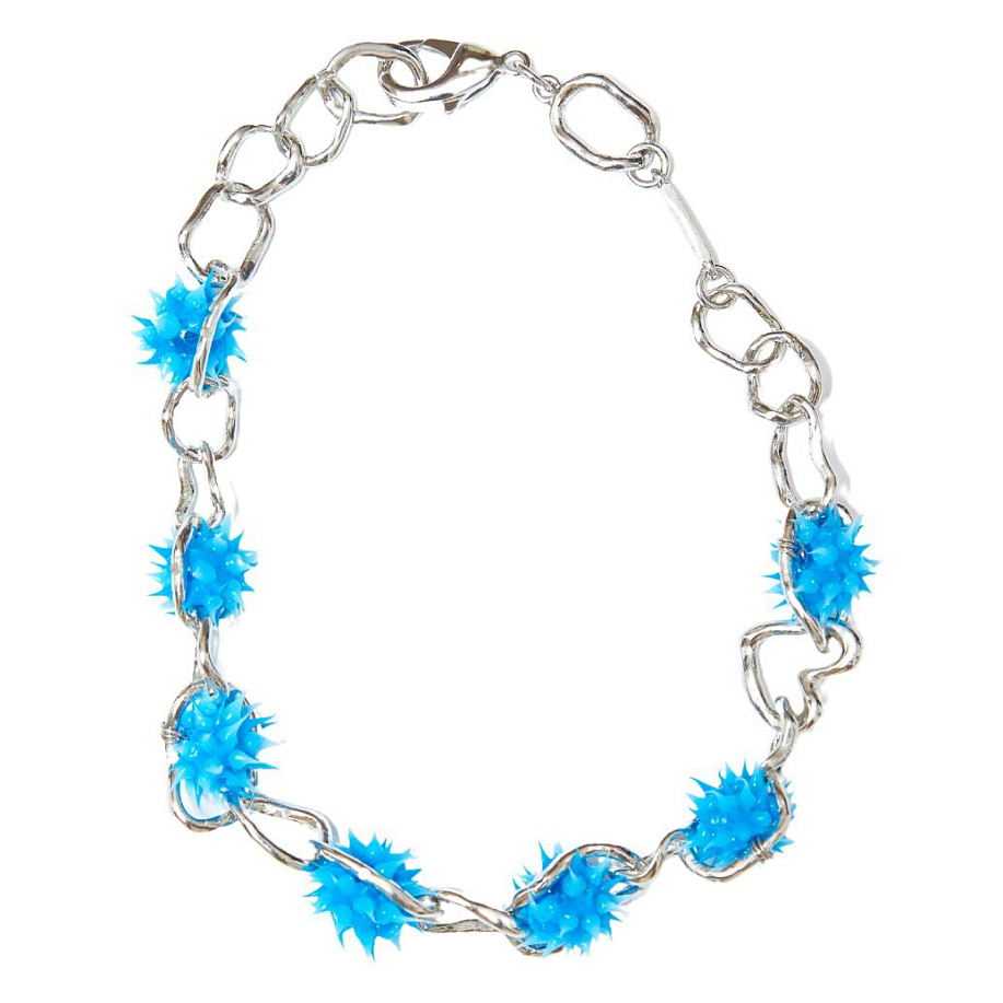 Цепочка COLLINA STRADA SPIKEEZ CRUSHED CHAIN NECKLACE - 1 фото Цепочка COLLINA STRADA SPIKEEZ CRUSHED CHAIN NECKLACE в интернет магазине Peakwww.peakstore.ru - 1 фото