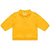 Поло AURALEE HARD TWIST COTTON GAUZE SHORT POLO ORANGE