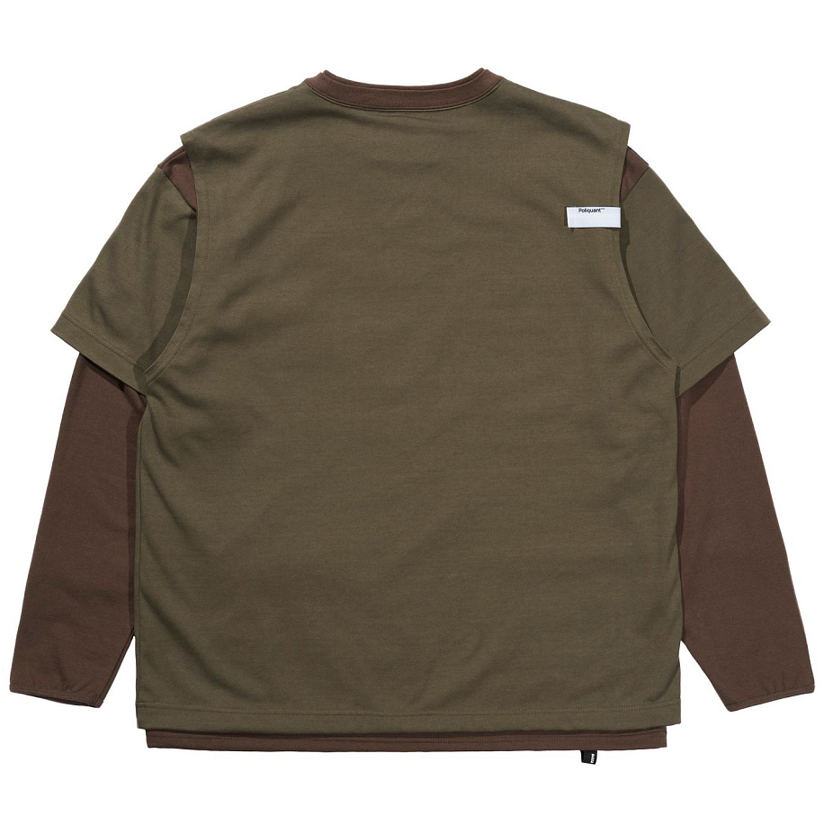 Лонгслив POLIQUANT THE LAYERED L/S TEE в интернет-магазине Peak Conceptwww.peakstore.ru - 8 фото