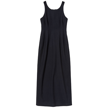 Платье AURALEE Tense Wool Double Cloth Sleeveless Dress FW27 