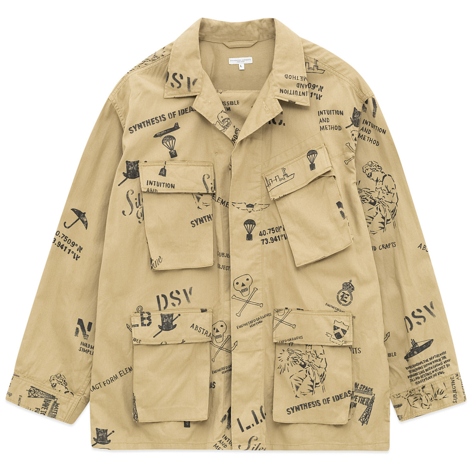 Куртка-рубашка ENGINEERED GARMENTS BDU JACKET COTTON в интернет-магазине Peak Conceptwww.peakstore.ru - 1 фото