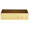 Пепельница MISTER GREEN TRIFECTA LOGO BOX Brass