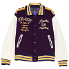Куртка городская NEEDLES LETTERED JACKET - WOOL MELTON PURPLE