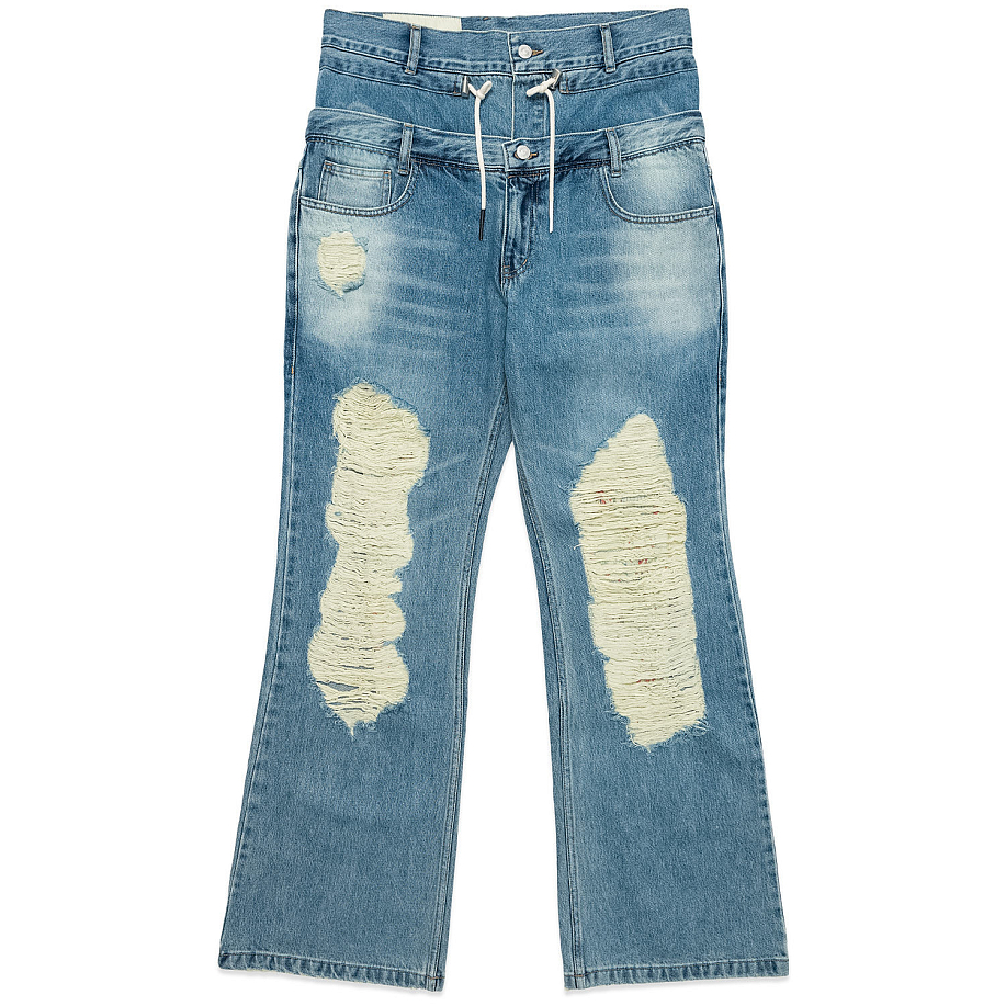 Джинсы ANDERSSON BELL BERIA STRING DOUBLE WAIST JEANS - 4 фото Джинсы ANDERSSON BELL BERIA STRING DOUBLE WAIST JEANS в интернет магазине Peakwww.peakstore.ru - 4 фото